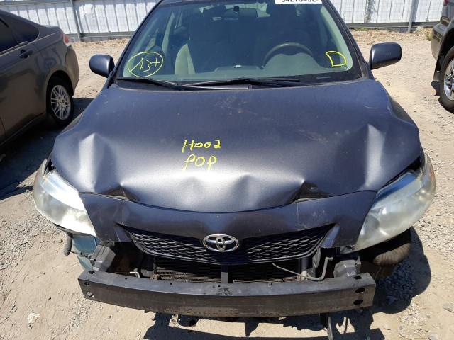 Photo 7 from auction – 2010 TOYOTA COROLLA BA with VIN 1NXBU4EE6AZ372733
