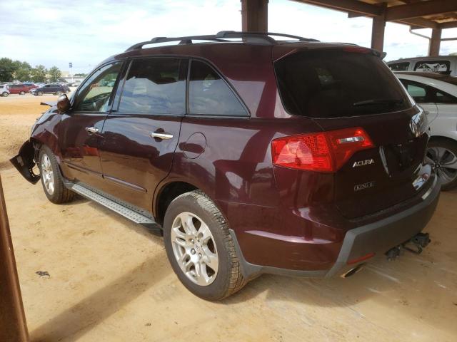 Photo 3 from auction – 2009 ACURA MDX TECHNO with VIN 2HNYD28619H522313