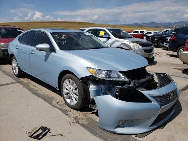 LEXUS ES 300H 2014 with VIN JTHBW1GG3E2064317 - Photo from auction