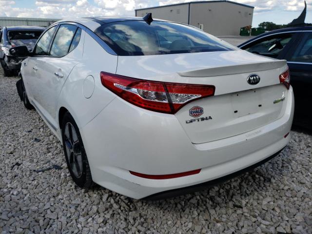 Photo 3 from auction – 2013 KIA OPTIMA HYB with VIN KNAGM4AD4D5048053