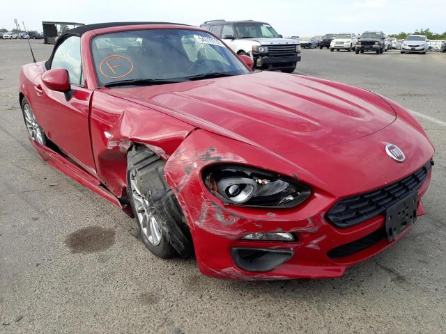 FIAT 124 SPIDER 2017 مع رقم تعريف المركبة JC1NFAEK7H0106474 - صورة من المزاد