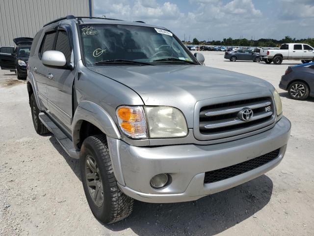 TOYOTA SEQUOIA LI 2003 with VIN 5TDBT48A23S187151 - Photo from auction