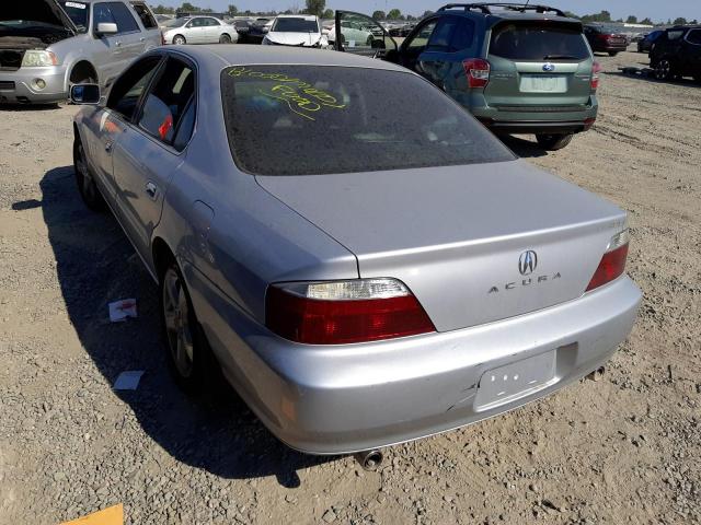 Photo 3 from auction – 2002 ACURA 3.2TL TYPE with VIN 19UUA56902A010799