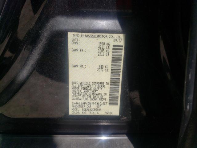 Photo 10 from auction – 2013 NISSAN ALTIMA 2.5 with VIN 1N4AL3AP7DN446167