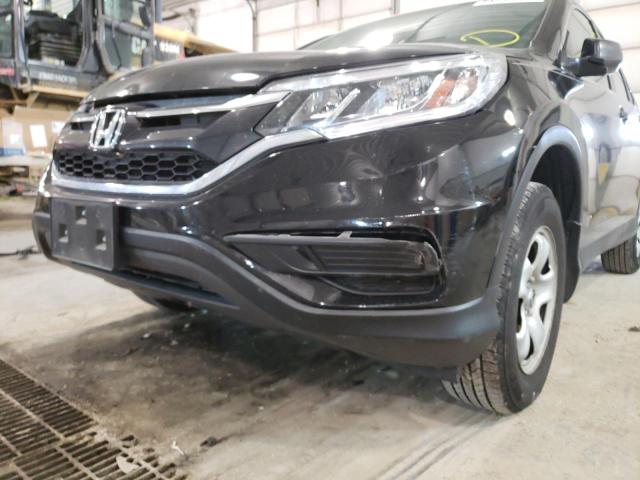 Photo 9 from auction – 2016 HONDA CR-V LX with VIN 5J6RM4H38GL037298