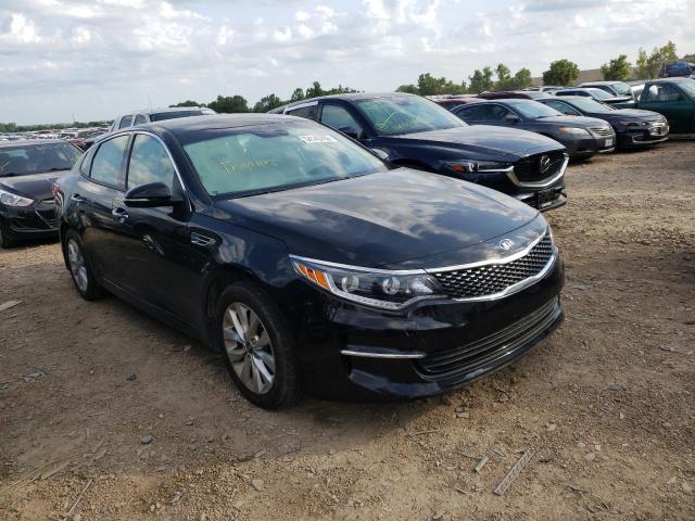 KIA OPTIMA EX 2016 with VIN 5XXGU4L38GG098493 - Photo from auction
