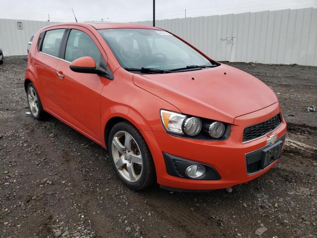 CHEVROLET SONIC LTZ 2012 with VIN 1G1JF6SH6C4110131 - Photo from auction