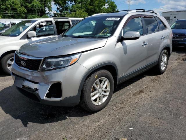 Photo 2 from auction – 2014 KIA SORENTO LX with VIN 5XYKTCA61EG438046