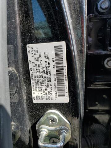 Photo 10 from auction – 2014 HONDA CROSSTOUR with VIN 5J6TF2H5XEL002491