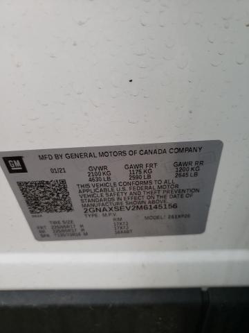 Photo 10 from auction – 2021 CHEVROLET EQUINOX LS with VIN 2GNAXSEV2M6145156