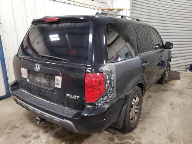 Photo 4 from auction – 2005 HONDA PILOT EXL with VIN 2HKYF18725H559665