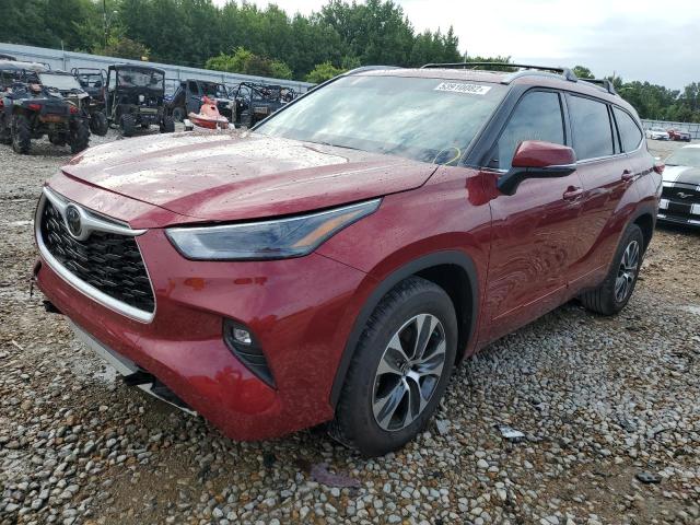 Photo 2 from auction – 2022 TOYOTA HIGHLANDER with VIN 5TDHZRAH7NS106614