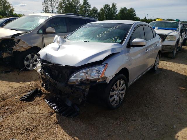 Photo 2 from auction – 2015 NISSAN SENTRA S with VIN 3N1AB7AP7FL668847