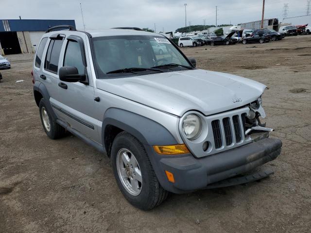 Photo 1 from auction – 2007 JEEP LIBERTY SP with VIN 1J4GL48K57W694849