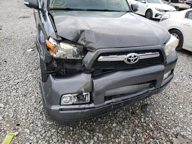 Photo 9 from auction – 2012 TOYOTA 4RUNNER SR with VIN JTEZU5JR2C5035633