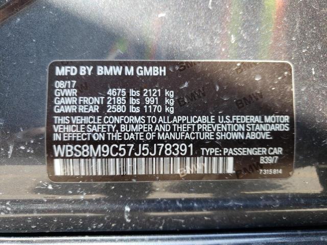 Photo 10 from auction – 2018 BMW M3 with VIN WBS8M9C57J5J78391