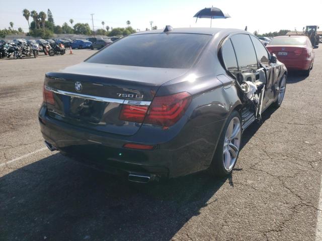 Photo 4 from auction – 2013 BMW 750 LI with VIN WBAYE8C55DD133472