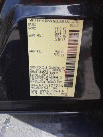 Photo 10 from auction – 2013 NISSAN ALTIMA 2.5 with VIN 1N4AL3AP1DN577725