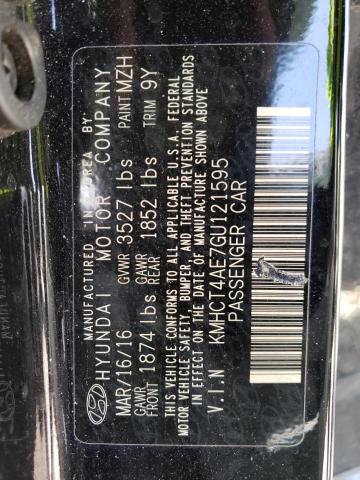Photo 10 from auction – 2016 HYUNDAI ACCENT SE with VIN KMHCT4AE7GU121595