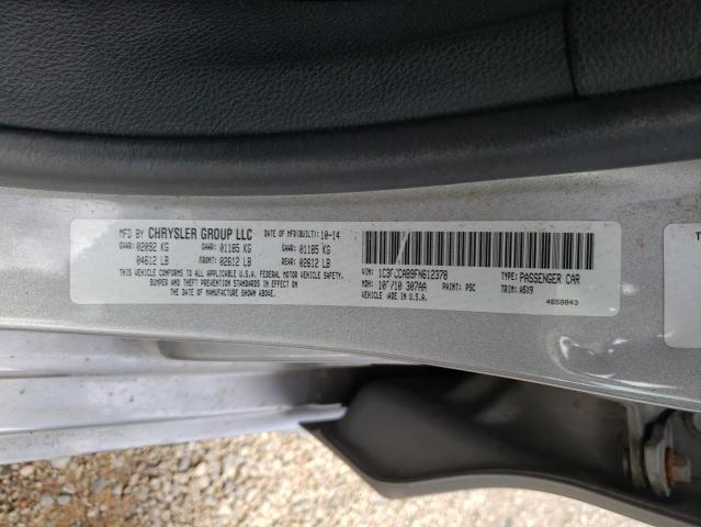 Photo 10 from auction – 2015 CHRYSLER 200 LIMITE with VIN 1C3CCCAB9FN612378