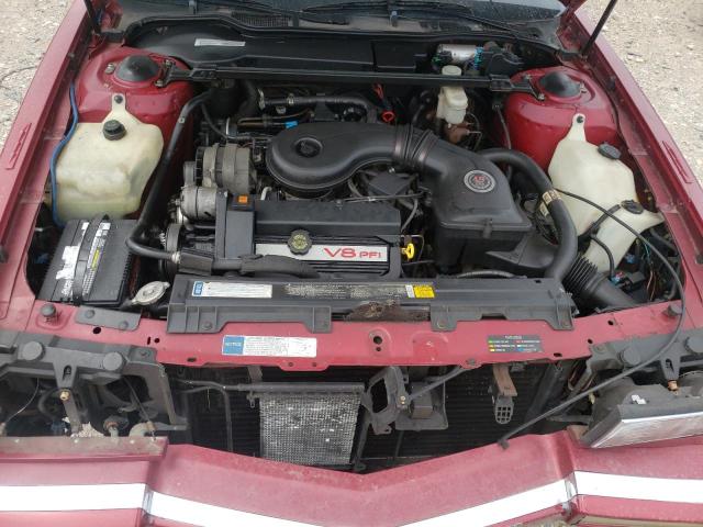 Photo 7 from auction – 1991 CADILLAC DEVILLE with VIN 1G6CD13B6M4212732