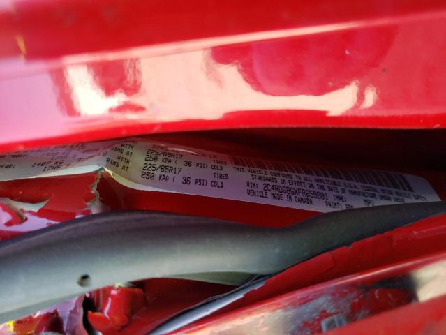 Photo 10 from auction – 2015 DODGE GRAND CARA with VIN 2C4RDGBGXFR659801