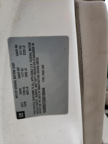 Photo 10 from auction – 2008 BUICK LUCERNE CX with VIN 1G4HD57238U188444