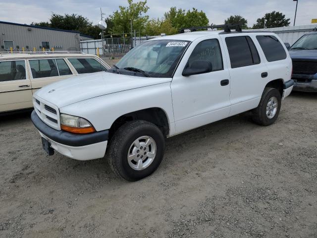 Photo 2 from auction – 2001 DODGE DURANGO with VIN 1B4HS28N11F584851