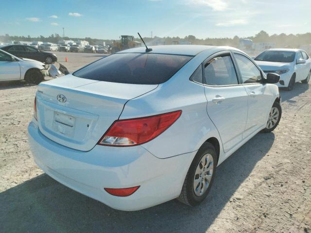 Photo 4 from auction – 2016 HYUNDAI ACCENT SE with VIN KMHCT4AE5GU018384