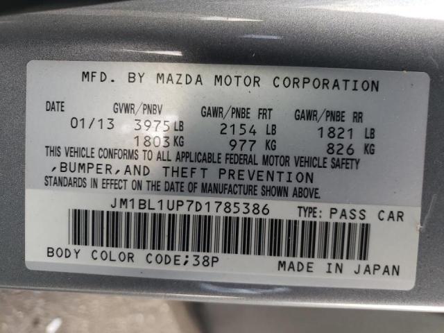 Photo 10 from auction – 2013 MAZDA 3 I with VIN JM1BL1UP7D1785386