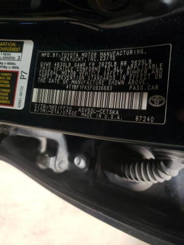 Photo 10 from auction – 2015 TOYOTA CAMRY LE with VIN 4T1BF1FK5FU936683