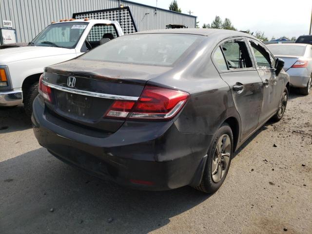 Photo 4 from auction – 2014 HONDA CIVIC LX with VIN 2HGFB2F55EH513803