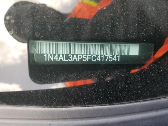 Photo 10 from auction – 2015 NISSAN ALTIMA 2.5 with VIN 1N4AL3AP5FC417541