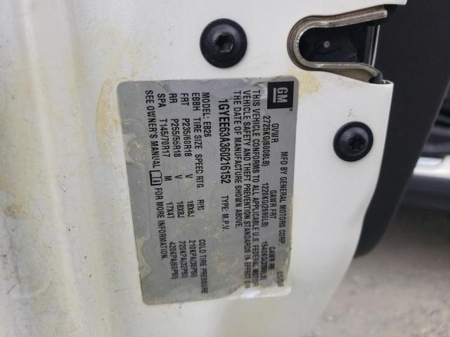 Photo 10 from auction – 2006 CADILLAC SRX with VIN 1GYEE63A360216152