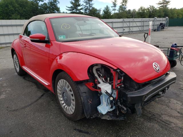 VOLKSWAGEN BEETLE 2014 with VIN 3VW517AT8EM823183 - Photo from auction