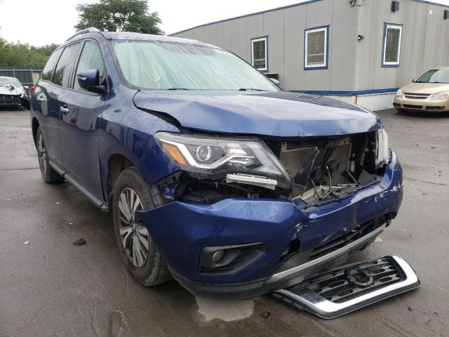 NISSAN PATHFINDER 2017 with VIN 5N1DR2MN8HC654422 - Photo from auction