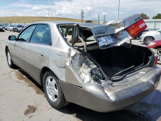 Photo 3 from auction – 1999 LEXUS ES 300 with VIN JT8BF28G7X5071714