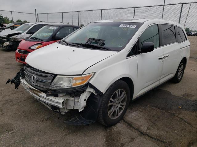 Photo 2 from auction – 2011 HONDA ODYSSEY EX with VIN 5FNRL5H61BB041729