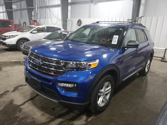 Photo 2 from auction – 2022 FORD EXPLORER X with VIN 1FMSK8DH5NGB27077