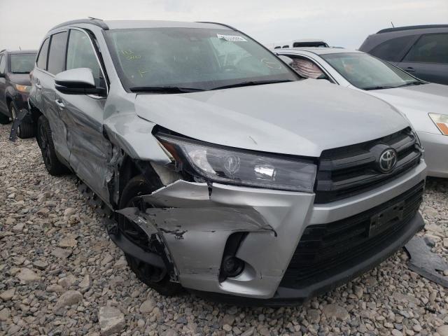 Photo 1 from auction – 2019 TOYOTA HIGHLANDER with VIN 5TDJZRFH5KS603361