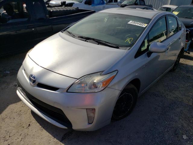 Photo 2 from auction – 2013 TOYOTA PRIUS with VIN JTDKN3DU1D5577170