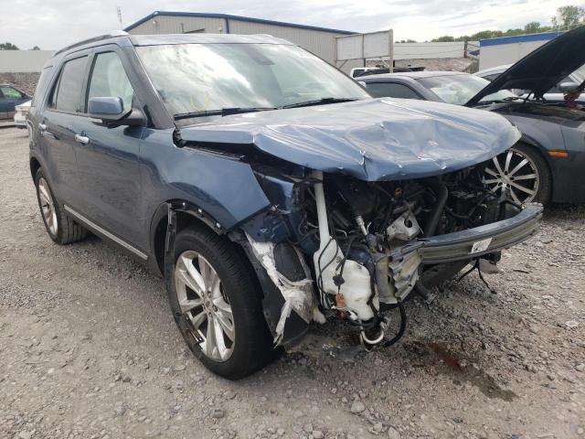 FORD EXPLORER L 2018 with VIN 1FM5K7F84JGA76282 - Photo from auction