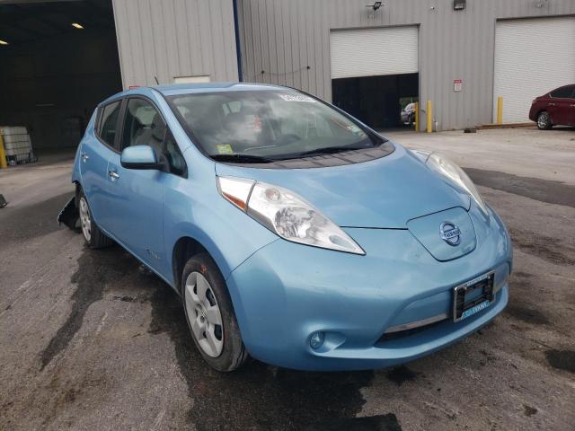 Photo 1 from auction – 2015 NISSAN LEAF S with VIN 1N4AZ0CP6FC311321