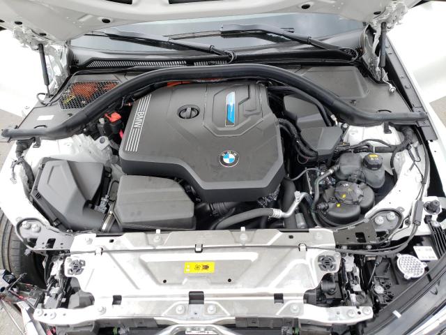 Photo 7 from auction – 2022 BMW 330E with VIN WBA5P7C08NFL63265