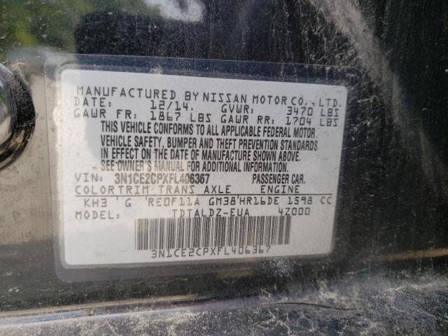 Photo 10 from auction – 2015 NISSAN VERSA NOTE with VIN 3N1CE2CPXFL406367