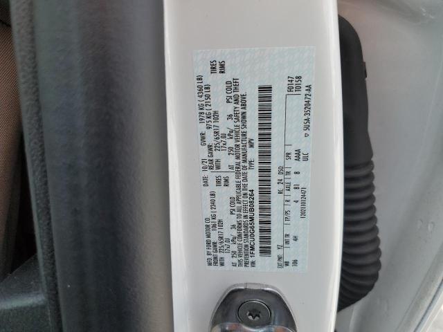 Photo 10 from auction – 2021 FORD ESCAPE SE with VIN 1FMCU0G65MUB08264