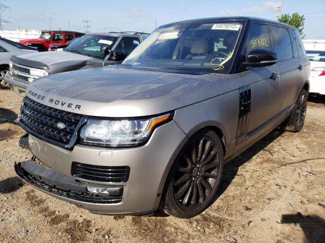 Photo 2 from auction – 2015 LAND ROVER RANGE ROVE with VIN SALGS3EF5GA273648