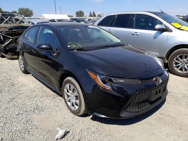 TOYOTA COROLLA LE 2021 with VIN 5YFEPMAE7MP223473 - Photo from auction