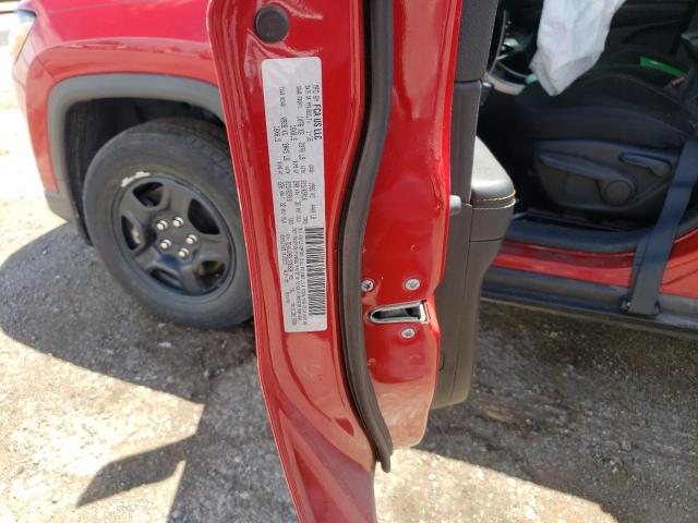 Photo 10 from auction – 2018 JEEP COMPASS SP with VIN 3C4NJCAB3JT286628