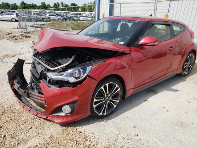Photo 2 from auction – 2016 HYUNDAI VELOSTER T with VIN KMHTC6AEXGU267386